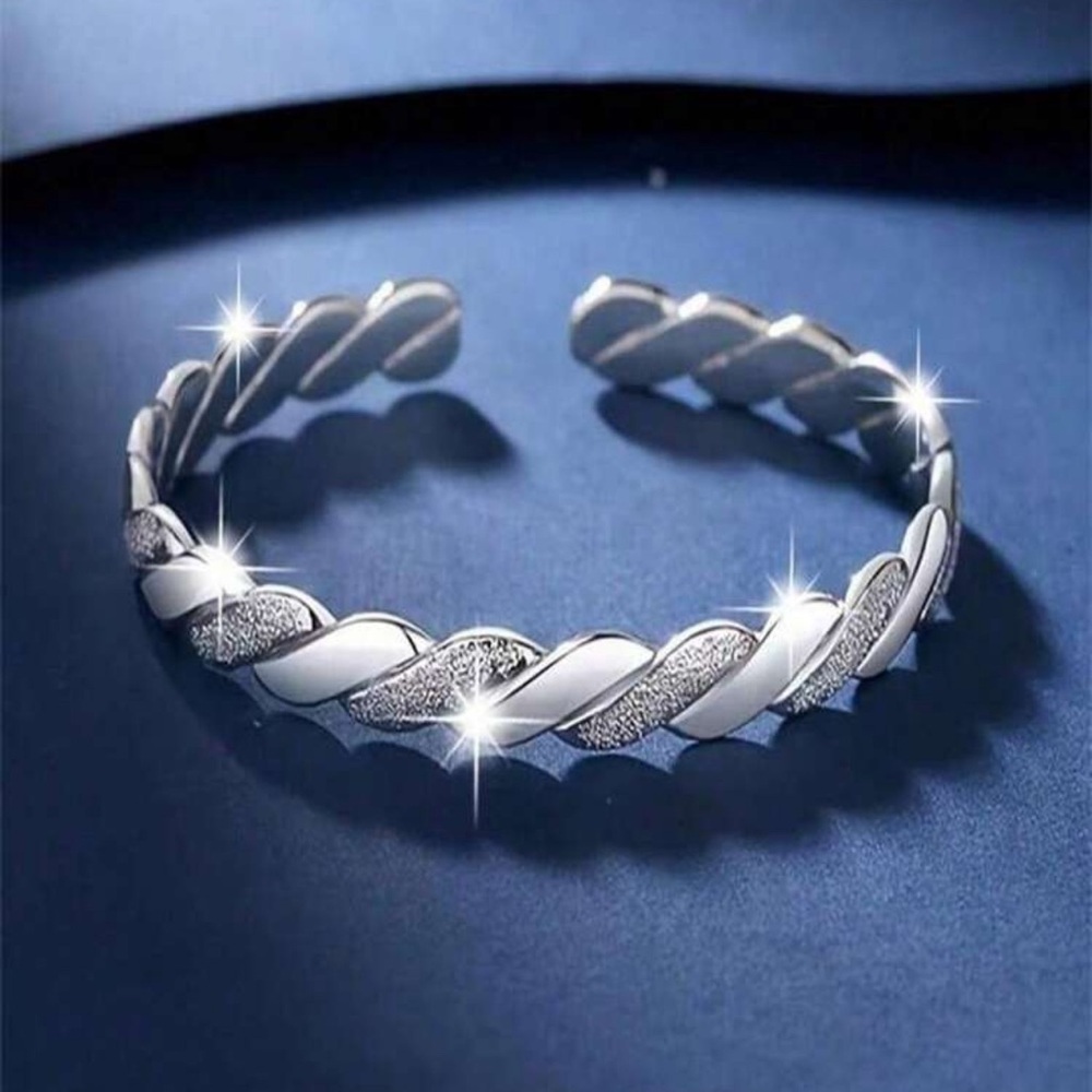 DIAMOND CABLE ROPE BRACELET - Picture 5 of 12
